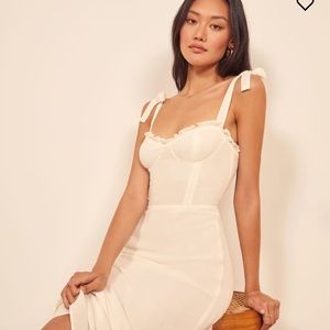 Reformation Nikita Dress Ivory